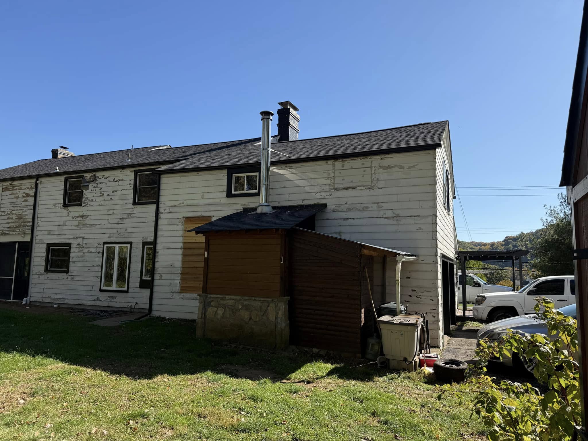 Before interior repaint